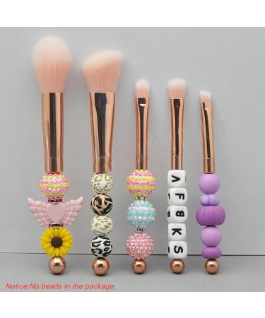 DINESA 5Pieces Silicone Beads DIY Makeup Cosmetic Brushes Kit Beaded Brushes Kit for DIY - Buy Online on GoSupps.com