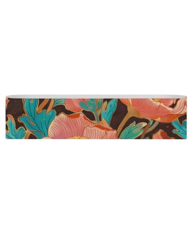Resistance Bands Exercise Bands Flower Printed Elastic Band Leg Bands Resistance Fitness Bands Fabric Resistance Bands