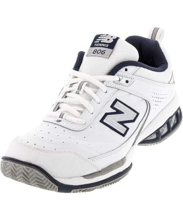 New Balance Men's 806 V1 Tennis Shoe - 10.5 X- wide - White - Buy Online on GoSupps.com
