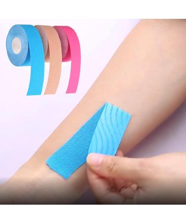 2.5CM*5M Face V Line Neck Eye Lift Wrinkle Sticker Tape Facial Skin Care Tool Bandage Kinesiology Tape red2.5cmx5m - Buy Online on GoSupps.com