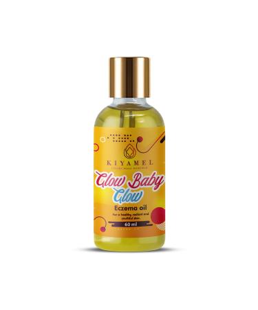 KIYAMEL Glow Baby Glow Eczema Relief High Performing Oil for Babies with mild to severe eczema  Scars  Rough and Dark Patches left due to Eczema  Mosquito bites  and other problematic Skin conditions