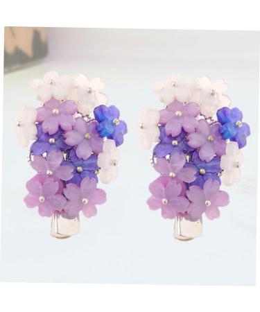 minkissy Cartoon Hair Barrettes Flower Hair Slides Birthday Hair Pin Flower Bobby Pins Crystal Clips Party Hair Clip Cute Baby Girl Hair Clips Hairpin Flower Costume Miss Side Clip - Buy Online on GoSupps.com