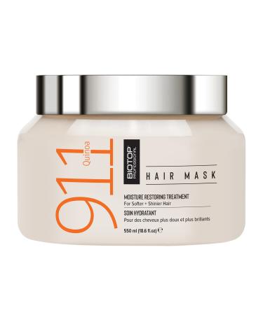 Biotop Professional 911 Quinoa Hair Mask 18.6 fl oz 18.6 Fl Oz (Pack of 1) - Buy Online on GoSupps.com