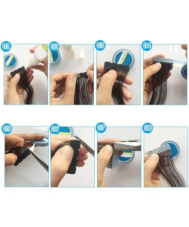 SOFORFREEM Hair Systems Tape for Lace Front Double Sided Wig Tape for Hair Extensions 0-3CM Width Adhesive Tape Wig Styling Tools Easy Install Easy to Use - Buy Online on GoSupps.com