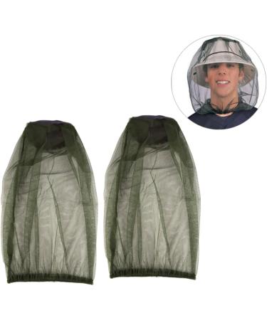 Inoomp 20 STK Mosquito Net - Outdoor Bug Repellent Head Net for Travel & Field Use - Anti-Mosquito Cap & Mesh Protection - Buy Online on GoSupps.com