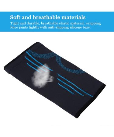 Knee Support Sleeve for Sports - Elastic Compression Bandage for Volleyball Soccer Basketball | Unisex Knee Brace - Buy Online on GoSupps.com