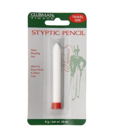 Clubman Styptic Pencil Travel Size - 0.25 oz, Pack of 2