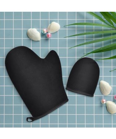 LOPHE Self Tanning Mitt Applicator | Double Sided Black Self Tan Gloves | Washable & Reusable - Buy Online on GoSupps.com
