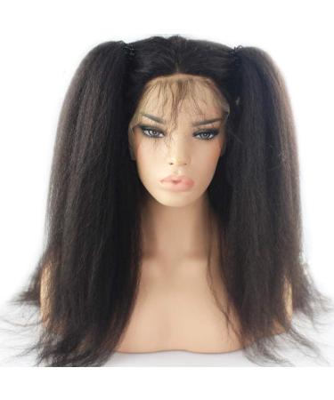 Shop Realistic Long Kinky Lace Front Wigs for Black Women - 26-Inch Curly Bob Pre-Plucked 13x4 130% Density - Buy Online on GoSupps.com