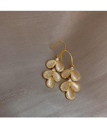 Earrings for Women Ladies Earrings Ladies Fashion Elegant Earrings Opal Long Pendant Earrings Christmas Party Banquet Earrings Jewelry Fashion Earrings Earrings for Women - Buy Online on GoSupps.com