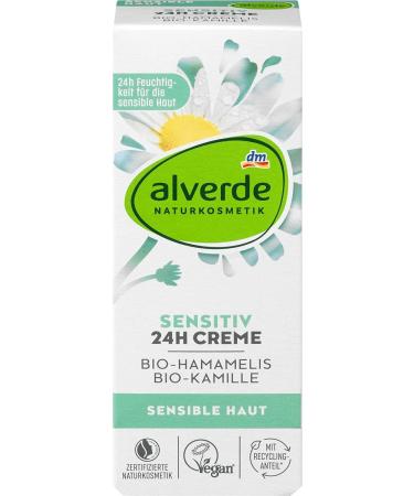 alverde NATURKOSMETIK Sensitive Face Cream 50 ml - Buy Online on GoSupps.com