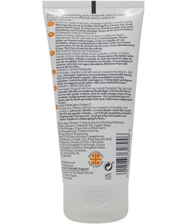 Creightons Vitamin C Superfruits Glow Enzyme Scrub - Energising Exfoliating Scrub with Natural Fruit Acids & Enzymes for Clear Radiant Skin - 150ml - Buy Online on GoSupps.com