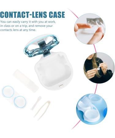 Ultechnovo Colored Contact Lenses Set | Mirror Eye Case & Lens Remover Tool | Ideal for Safe Insertion & Removal - Buy Online on GoSupps.com
