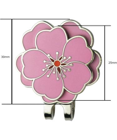 PINMEI Flower Golf Ball Marker with Hat Clip | Unique Gift for Golf Enthusiasts - Buy Online on GoSupps.com