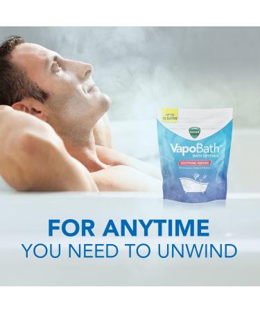 Vicks VapoBath Crystals - Soothing Aromatherapy Bath Salts with Eucalyptus & Menthol | 36 OZ - Buy Online on GoSupps.com