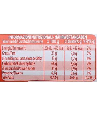 Doria Dor Lot of 6 vanilla biscuits - 150 g - Tubes in collection - Buy Online on GoSupps.com