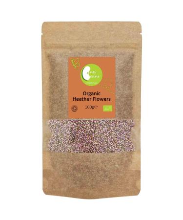 Organic Heather Flowers - Certified Organic - by Busy Beans Organic (100g)