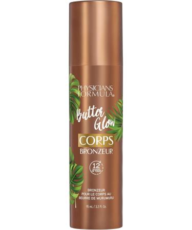 Markwins Beauty Brands Physicians Formula Butter Glow Body Bronzer InstantTan Body Makeup 12 Hour Longevity Waterproof and SmudgeProof Formula with Amazon Butters that Soften and Hydrate Skin LightMedium - Buy Online on GoSupps.com