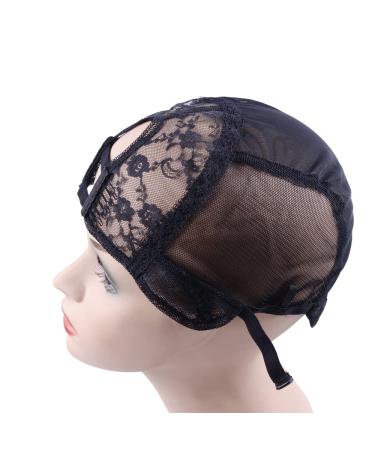 YANTAISIYU 1Pc Wig Cap with Elastic Band and Hair Clips for Wig Making - Black M - Buy Online on GoSupps.com