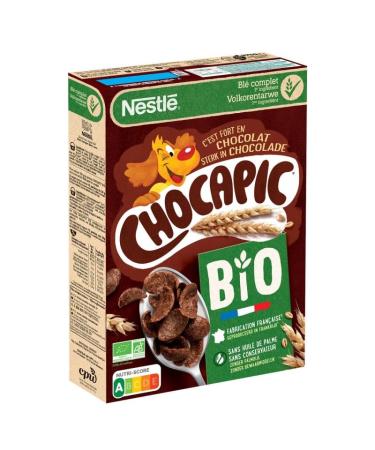 G n rique CHOCAPIC - Organic Cereal 375g - A healthy and delicious breakfast - Economical size for the whole family - Pack of 3