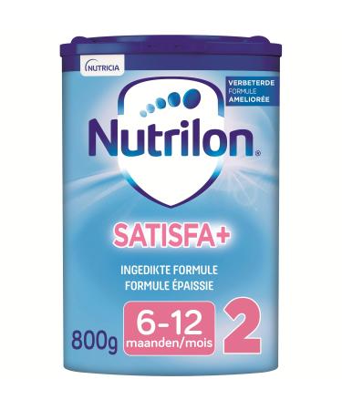 Nutrilon NUTRILON 2 Satisfa+ Growth Milk for Babies 6-12 Months Nutrient Formula with Essential Nutrients 1 x 800g
