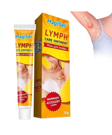 TUITUII Lymph nodes herbal detox cream lymph care ointment lymph drainage massage cream lymph antiswelling herbal ointment massage eliminates lymph enlargement suitable for all skin types 20 g