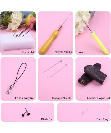 BAGERLA Needle Felting Kit for Beginners - DIY Handcraft Duck with Tools, Colorful Wool, and Foam Mat - Crocodile Duck Needle Felting Supplies Set - Buy Online on GoSupps.com