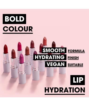 Collection Cosmetics Lasting Bold Colour Hydrating Lipstick 3.5g - Deep Fuchsia - Buy Online on GoSupps.com