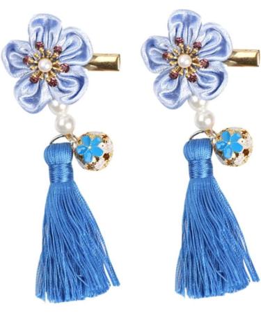 ibasenice 2 Pairs Kids Hair Side Clip Flower Hair Clip Rose Hair Clip Hair Clips for Kids Oriental Hairpin Chinese Hair Stick Small Toy Fridge New Year Bobby Pin Girl Child Accessories - Buy Online on GoSupps.com