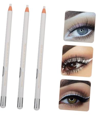 SOIMISS Lot De 3 Crayons Eyeliner Blancs Pelables Pr cision Fine Longue Tenue Imperm able Pour Maquillage Yeux Professionnels Et Usage Quotidien - Buy Online on GoSupps.com