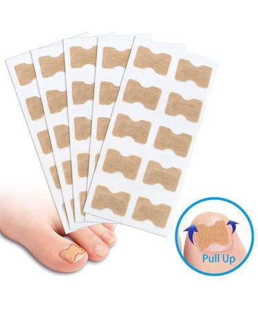 Ingrown Toenail Correction Stickers - Professional Elastic Patch for Curved Toenails - 50PCS - Buy Online on GoSupps.com