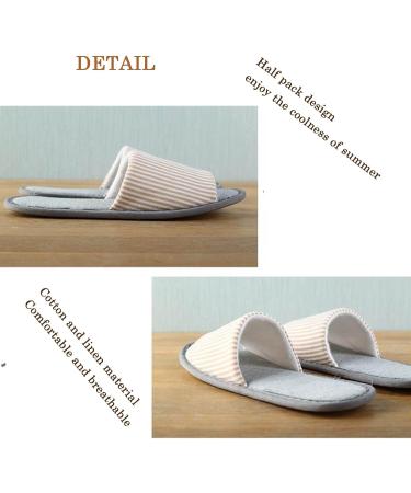 Premium Spa House Shoes for Men | 10 Pairs Open Toe Slippers for Hotel Guests Spa & Travel - Fits Most with 29cm/11.4inches Black - Buy Online on GoSupps.com