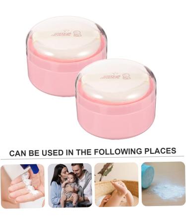 TOYANDONA 2pcs Body Powder Puff Boxes - Baby & Makeup Travel Containers - Buy Online on GoSupps.com