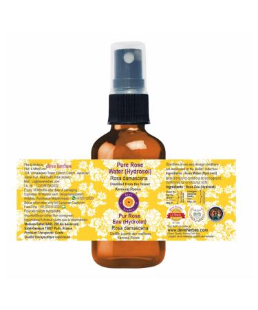 Buy Deve Herbes Pure Rose Water (50ml) - Premium Kannauj Rosa Damascena for Skin & Hair - Buy Online on GoSupps.com
