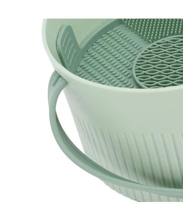 Makeup Brush Cleaning Mat Bowl - Deep Cleansing Cosmetic Brushes Cleaner & Dryer for Travel | Best eCommerce Deals - Buy Online on GoSupps.com