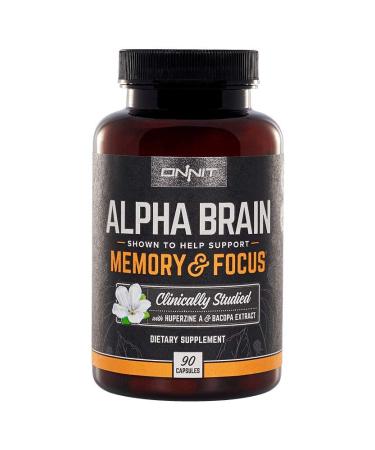 Onnit Alpha Brain 90 Capsules