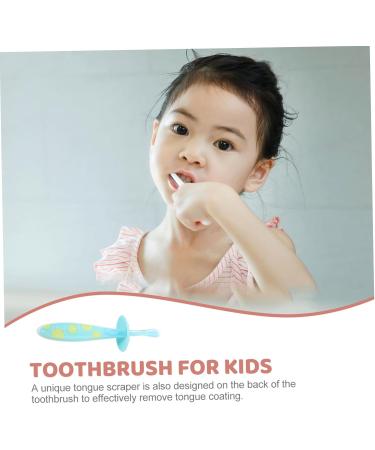 Minkissy 4-Piece Toothbrush Set | Food-Grade Silicone & Soft Fur | International Shipping Available - Buy Online on GoSupps.com