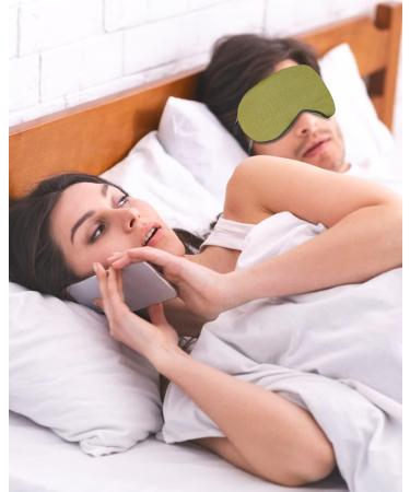 Double-Sided Hochoek Ice-Cold-Silk Sleep Mask - Classic Grey/Deep Rock Ash+Green/Beige+Dark Blue/Light Pink - Buy Online on GoSupps.com
