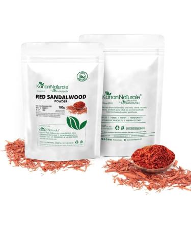 ORGANIZE Ayurvedic Natural Red Sandalwood Powder Raktha Chandan 100Gm - Buy Online on GoSupps.com