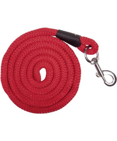Lead Rope with Snap Hook AACHEN HKM - 180cm Red | Durable & Stylish | International Shipping Available - Buy Online on GoSupps.com