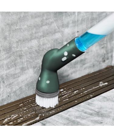 Jalzdieod Electric Scrubbers Cleaning Brush Scrubbers Adjust Extension Handle Electric Scrubbers Easy Install Easy to Use White - Buy Online on GoSupps.com