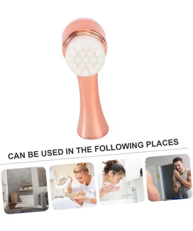 Face Massager Brush - Exfoliating Facial Scrubber Tool for Soft Skin Care & Massage | International Shipping - Buy Online on GoSupps.com
