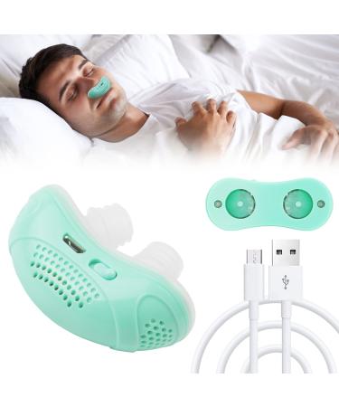 FAFAAWFF Electric Anti Snoring Devices Mini Cpap Machine Airing Micro Cpap for Travel Sleep Apnea Devices Snoring Solution for Men and Women Suitable for All Nose Shapes