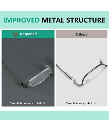 Eyekepper Frameless Reading Glasses for Women - Lightweight Rimless +2.00 - Stylish & Comfortable International Shipping Available - Buy Online on GoSupps.com