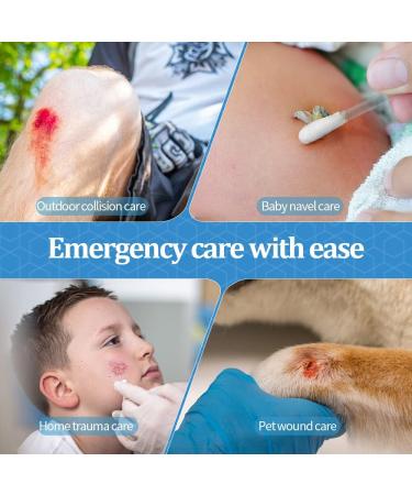 BOYULAN 100 Alcohol Swabs - Individually Wrapped Disposable First Aid Kit for Women, Men, Baby - Buy Online on GoSupps.com