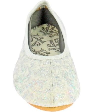 Beck Girls Glamour Gymnastics Shoes - 32 EU Silver | Premium International Shipping - Buy Online on GoSupps.com