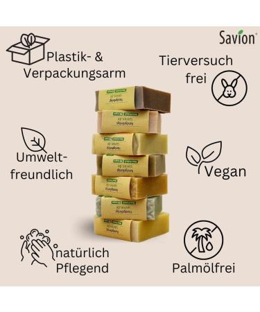  Savion Savion Body soap moisturizing regenerating with fresh aloe vera gel vegan palm oil free 80g - Buy Online on GoSupps.com