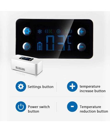 Mini Medicine Refrigerator and Insulin Cooler for Car Travel Home - Portable Car Refrigeration Case/Small Travel Box for Medication - Buy Online on GoSupps.com