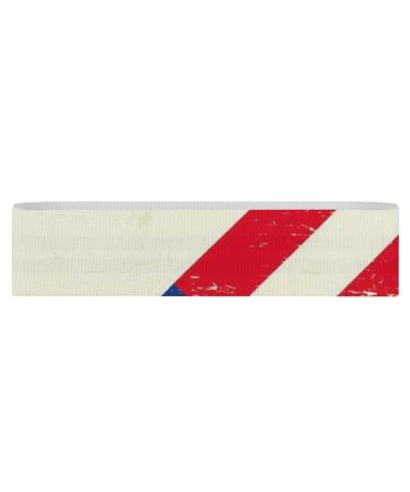 U.S and Italian Flag Yoga Workout Bands Comfort Legs Booty Resistance Straps Physical Therapy Aids