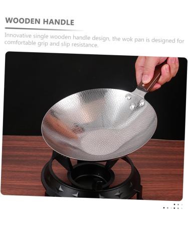 COLLBATH Wok Skillet Griddle Non Stick Cooking Utensils Non Stick Fry Pan Work on Flat Skillet Pans Fry Pan for Outdoor Cooking Egg Frying Pan Wok Pan China Stainless Steel Household - Buy Online on GoSupps.com